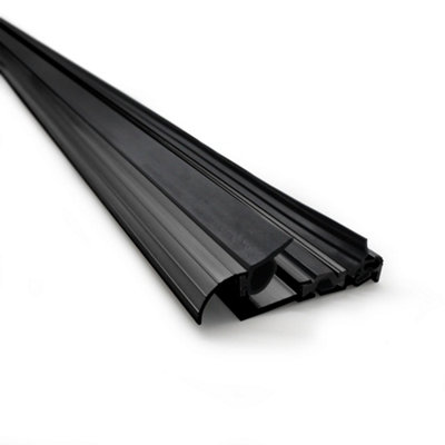 STORGUARD 04SR0010914BL Lowline Inward Opening Threshold Sill Black...