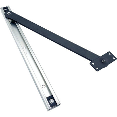 AFIT Black Mortice Overhead Door Restrictor Arm Stay - 90 Degree Opening