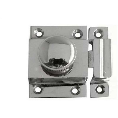 AFIT Cabinet Turn Catch - 57 x 41mm Polished Chrome Door, Cupboard & Cabinet Turn Latch - 1 Pack Price Comparisons | Compare The Build