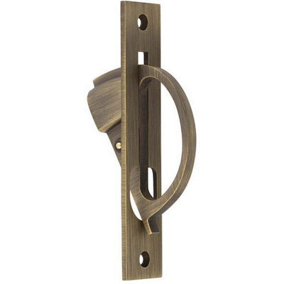 AFIT Dark Bronze Sliding Door Edge Pull Handle