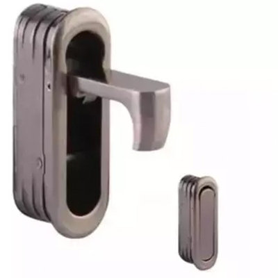 AFIT Dark Bronze Sliding Door Radius Edge Pull Handle - 70 x 19mm