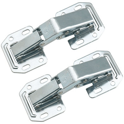 AFIT Easy-on Sprung Cabinet Hinges Easy Mount 105 Degree - 105mm - Pair Price Comparisons | Compare The Build