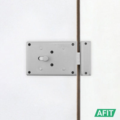 AFIT FB Lock FB4 Fire Brigade Rim Slam Lock With 1 Key Bin Store Gate ...