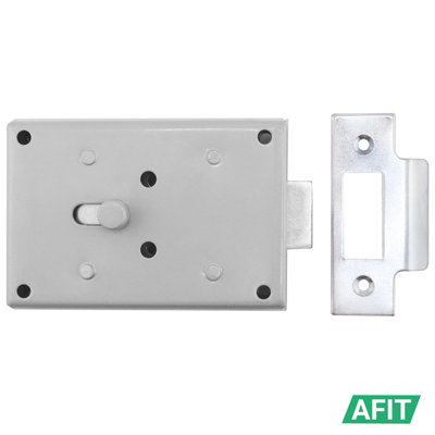 AFIT FB Lock FB4 Fire Brigade Rim Slam Lock With 1 Key Bin Store Gate ...