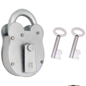 AFIT FB Padlock - Supplied With 2 Keys