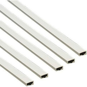 AFIT Intumescent Strip Fire Only 10 x 4 x 2100mm - White - Trade Pack of 10