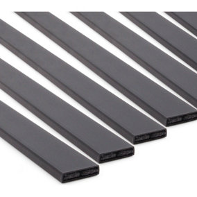 AFIT Intumescent Strip Fire Only 20 x 4 x 2100mm - Black - Trade Pack of 150