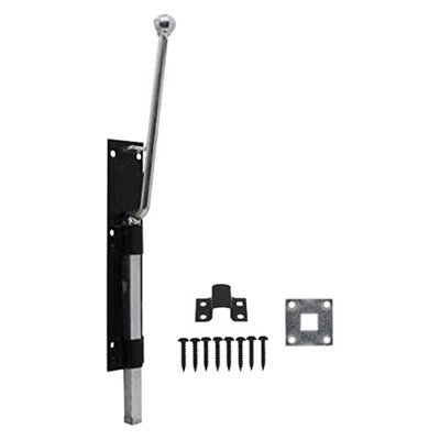 AFIT Monkey Tail Bolt - Heavy Duty 450mm / 18 Inch Black Monkey Tail ...