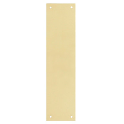 AFIT Polished Brass Door Finger Plate 305 x 75mm