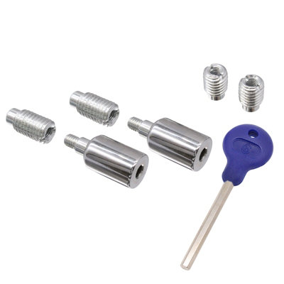 AFIT Polished Brass Locking Security Sash Window Stop Set - Pack of 2 ...
