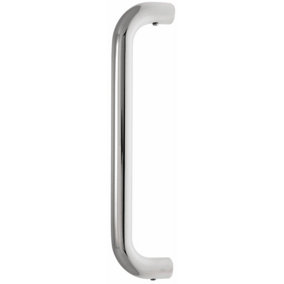 AFIT Polished Stainless Steel Bolt Fix Pull Handles 225mm x 19mm