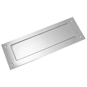 AFIT Polished Stainless Steel Letter Plate Box Internal Plate 330 x 110mm