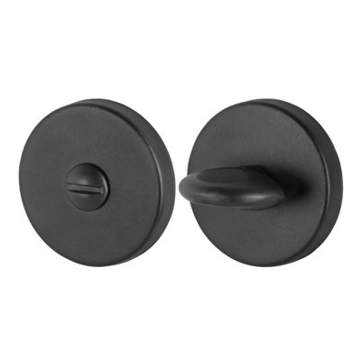 AFIT Round Bathroom Thumbturn & Release Set - Matt Black Universal ...