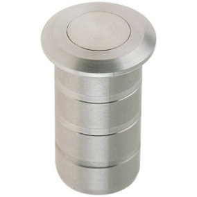 AFIT Satin Nickel Brass Dust Socket for Flush Bolts 20 x 25mm