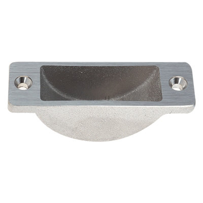 AFIT Satin Nickel Brass EasyClean Dust Socket for Flush Bolt 62 x 19mm Price Comparisons | Compare The Build