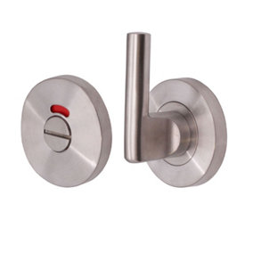 AFIT Satin Stainless Steel Disabled WC Turn and Release 52mm 5mm Spindle