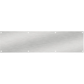 AFIT Satin Stainless Steel Door Kick Plate 800 x 150 x 1.2mm