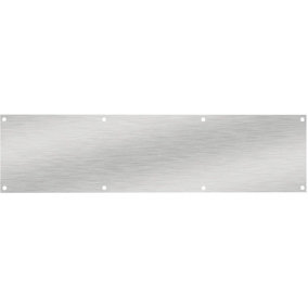 AFIT Satin Stainless Steel Door Kick Plate 838 x 150 x 1.2mm
