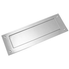 AFIT Satin Stainless Steel Internal Letter Plate 330 x 110mm