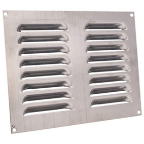 AFIT Stainless Steel Louvre Air Vent 242 x 165mm