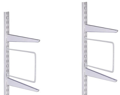AFIT Twin Slot Shelving Kit 4x320mm Brackets 2x430mm Uprights Heavy ...