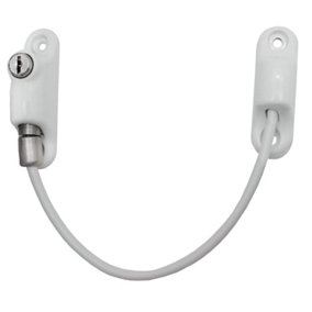 AFIT White Cable Window Restrictor