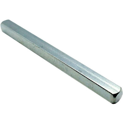 AFIT Zinc Plated Door Spindle Bar for Door Handles and Knobs - 8 x 200mm