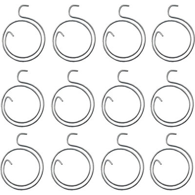 AFIT Zinc Plated Replacement Door Handle Springs - Pack of 12
