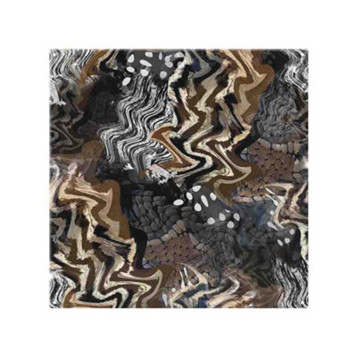 African Print Splash Back designer style
