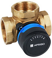 Afriso 3-way 5/4" Inch BSP Female DN32  Universal Mixing Valve Heating Cooling Systems