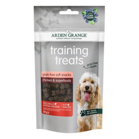 AG Training Treats GF with Fresh Chicken & Superfoods 80g (Pack of 10)