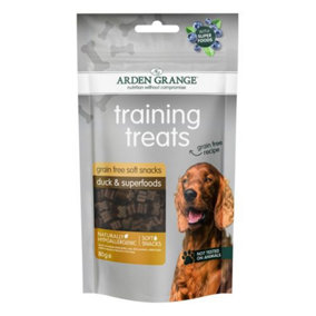 AG Training Treats GF with Fresh Duck & Superfoods 80g (Pack of 10)
