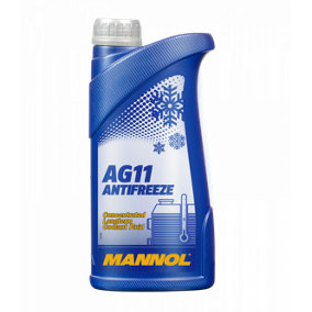 AG11 LONGLIFE Blue AntiFreeze 1L Summer - Winter Coolant Concentrate GL12+