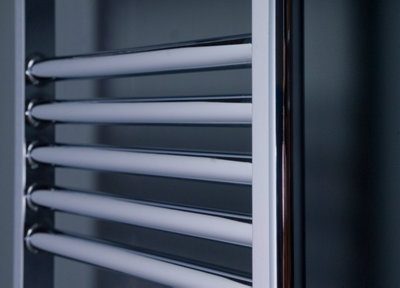 Agadon C1 916 x 600 mm Chrome Towel Radiator - 1044 BTU - 5 Years Guarantee