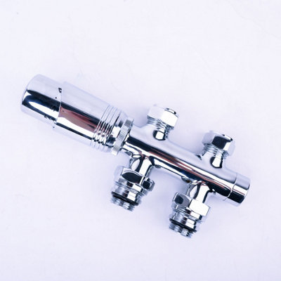 Agadon Deluxe Central Valve 50mm Straight Chrome