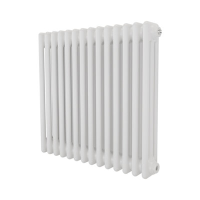 Agadon Kylo 3 Column Radiator 600 x 650 mm White - 3429 BTU