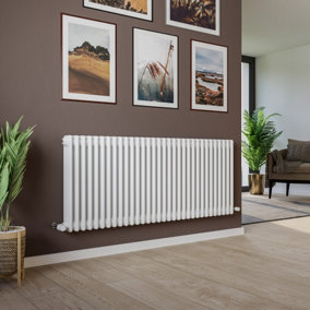 Agadon Kylo 3 Column Radiator 600x1460 mm White - 8014 BTU