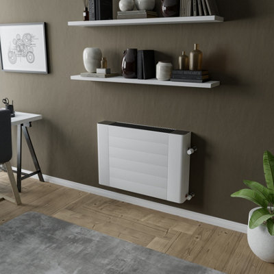 Agadon Lisbon Designer LST Convector 600 x 880 mm White - 3184 BTU - 10 Years Guarantee