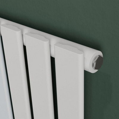Agadon Lola Designer Panel Radiator 1800 x 372 mm White - 3111 BTU