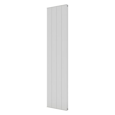 Agadon Madrid Aluminium Designer Radiator 1800 x 400 mm White - 3365 BTU - 10 Years Guarantee - 3