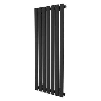 Agadon Neo Designer Radiator 1000 x 410 mm Textured Anthracite - 1707 BTU - 10 Years Guarantee - 3
