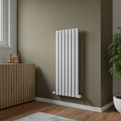 Agadon Neo Designer Radiator 1000 x 410 mm White - 1707 BTU - 10 Years ...