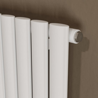 Agadon Neo Designer Radiator 1000 x 410 mm White - 1707 BTU - 10 Years ...