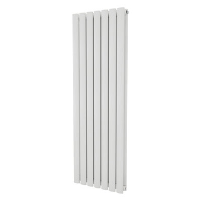 Agadon Neo Duplex Designer Radiator 1200 x 410 mm White - 2925 BTU - 10 Years Guarantee - 3