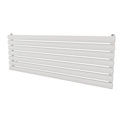 Agadon Neo Horizontal Designer Radiator 410 x 1200 mm White - 1846 BTU - 10 Years Guarantee - 3
