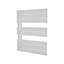 Agadon Panio Up Designer Panel Towel Radiator 745 x 600 mm White - 1526 BTU - 10 Years Guarantee