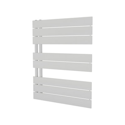 Agadon Panio Up Designer Panel Towel Radiator 745 x 600 mm White - 1526 BTU  - 10 Years Guarantee | DIY at Bu0026Q