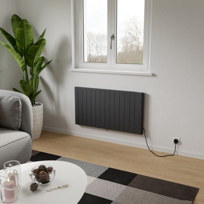 Agadon Riley Electric Wall- or Freestanding Radiator 580x1010 mm ...