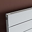 Agadon Rome Aluminium Designer Radiator 603 x 600 mm White - 1167 BTU - 10 Years Guarantee