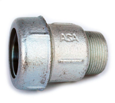 Agaflex 3/4 Inch x 25mm Pipe Compression Joint Fittings Male Thread Connector Union